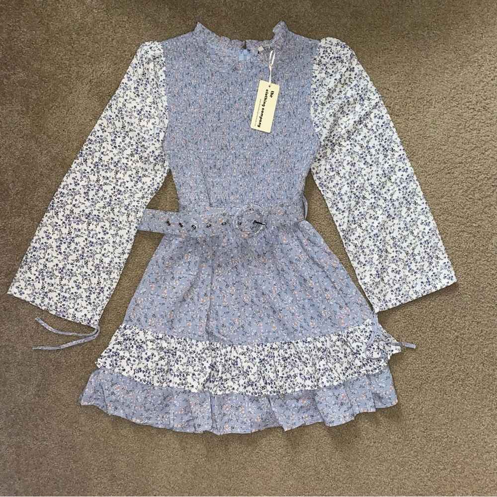 The Clothing Company Floral Smocked Mini Dress - Picture 5 of 6